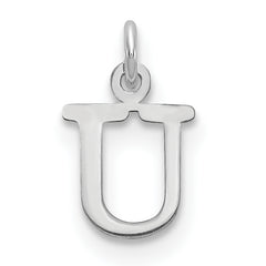 10KW Cutout Letter U Initial Charm