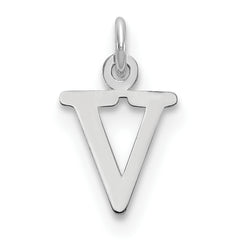 10KW Cutout Letter V Initial Charm