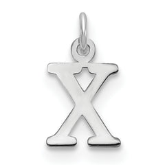 10KW Cutout Letter X Initial Charm