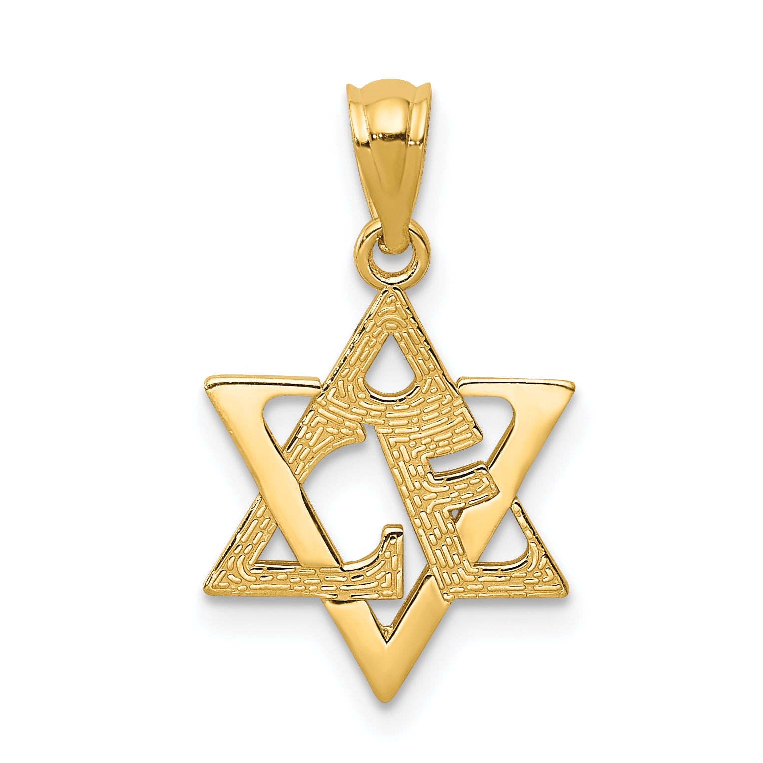 14k Star of David Pendant