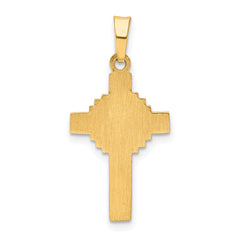 14K Polished Celtic Cross Pendant