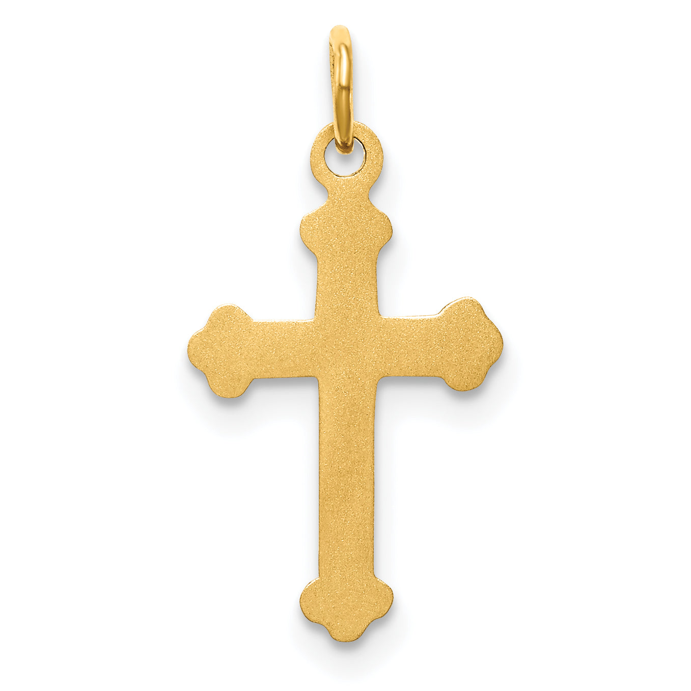 14K Cross Charm