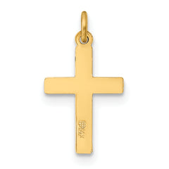 14K Small Cross Charm