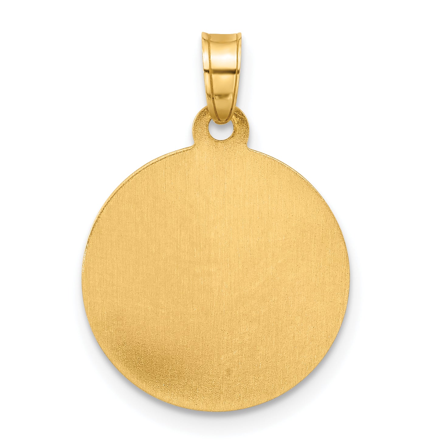 14K Hollow St. Christopher Medal