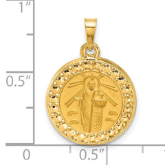 14K Hollow St. Jude Thaddeus Medal