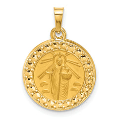 14K Hollow St. Jude Thaddeus Medal