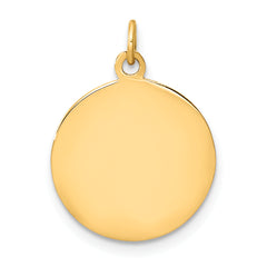 14K Saint Luke Medal Charm