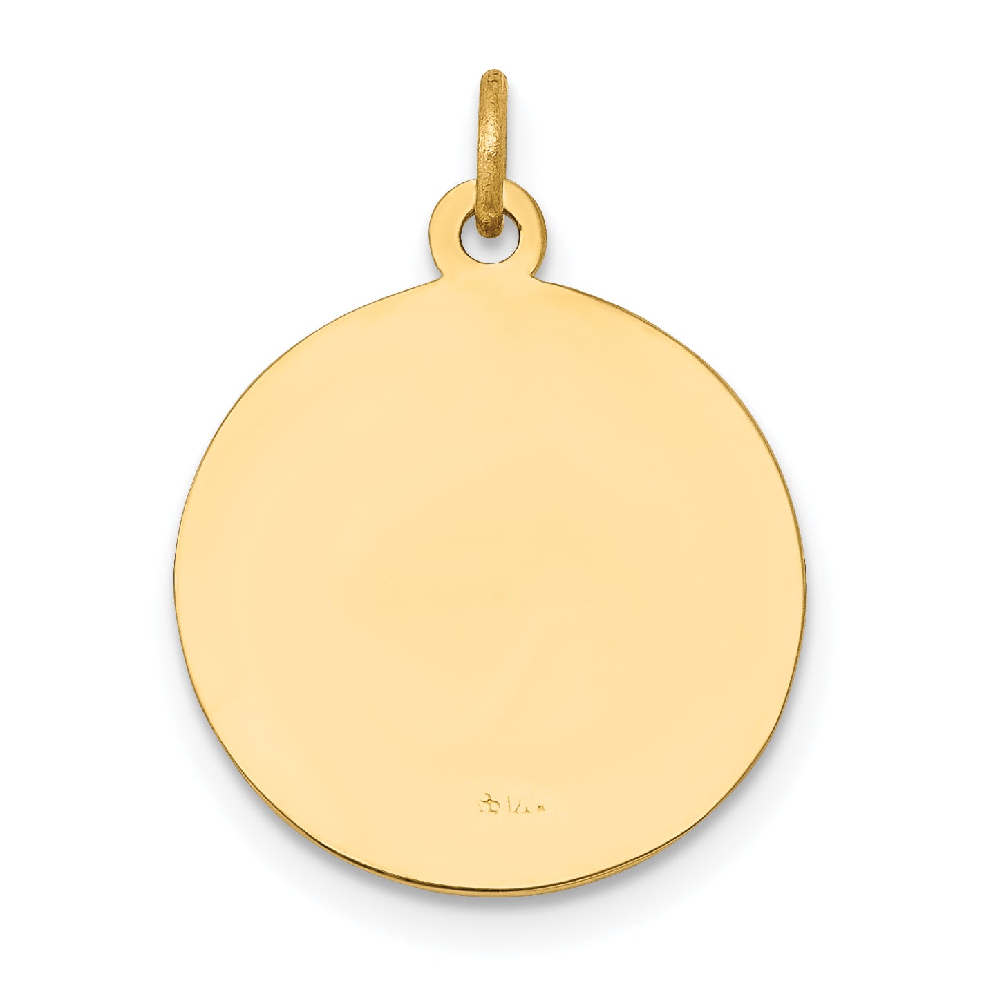 14K Saint John Baptist Medal Charm