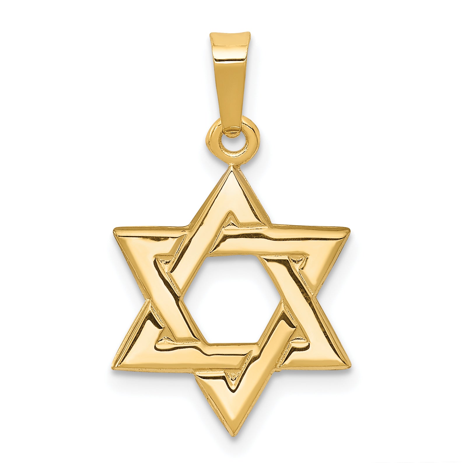 14k Star of David Pendant