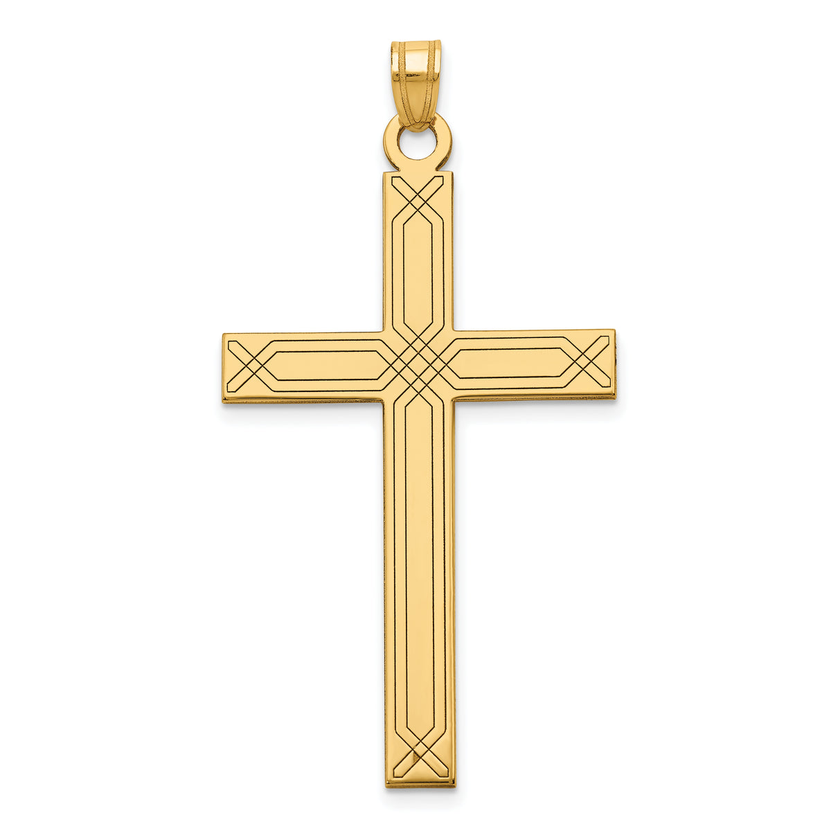 14k Cross Pendant