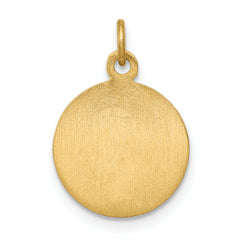 14K Saint Andrew Medal Charm