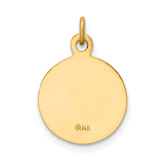 14K Saint Paul Medal Charm