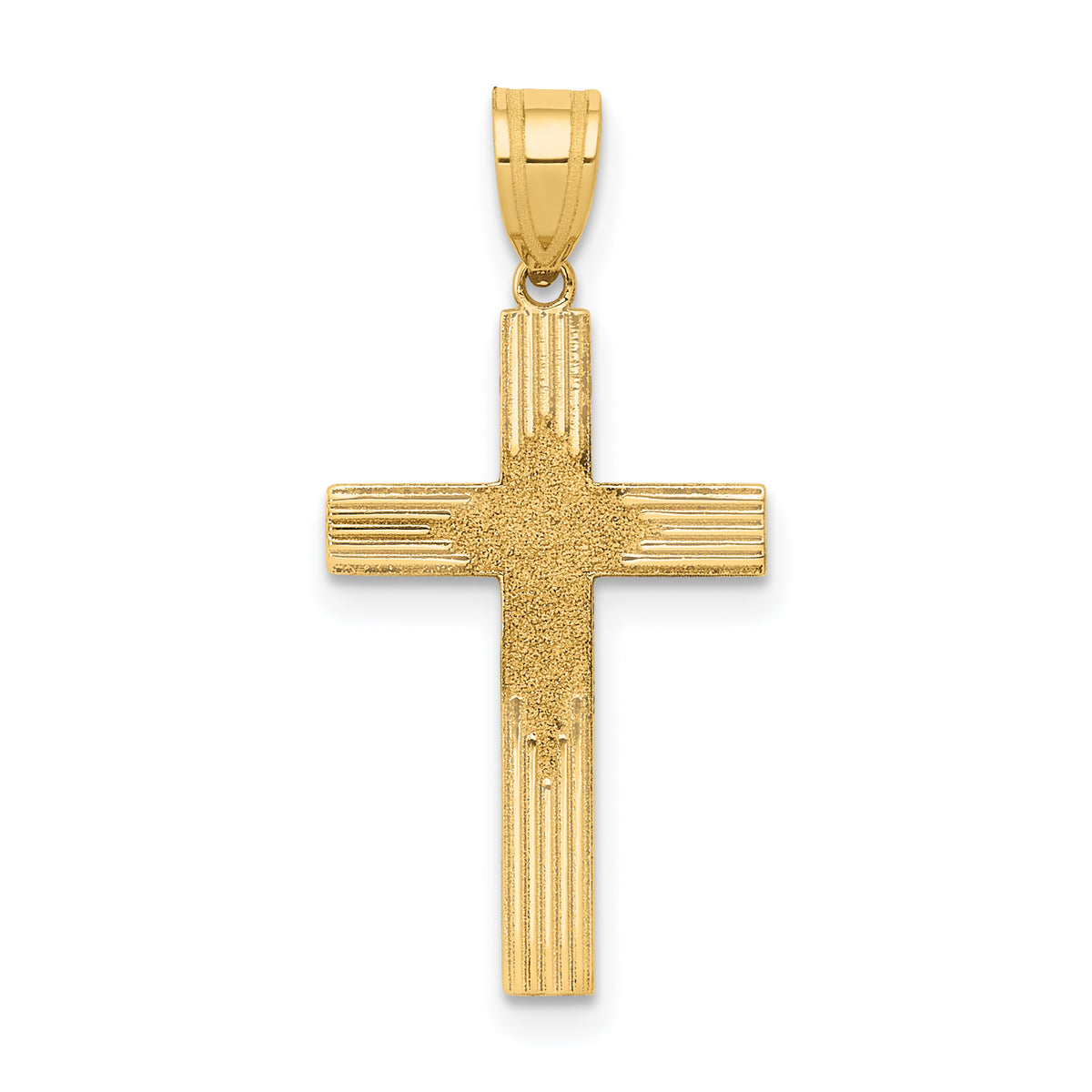 14K Laser Designed Cross