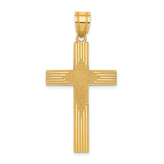 14K Laser Designed Cross