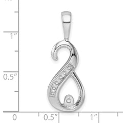 14k White Gold Holds 6-1.9mm stones & Peg Slide Mounting