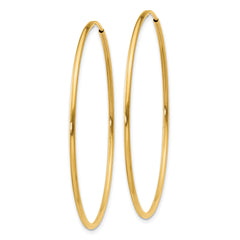 14k 1.25mm Endless Hoop Earring