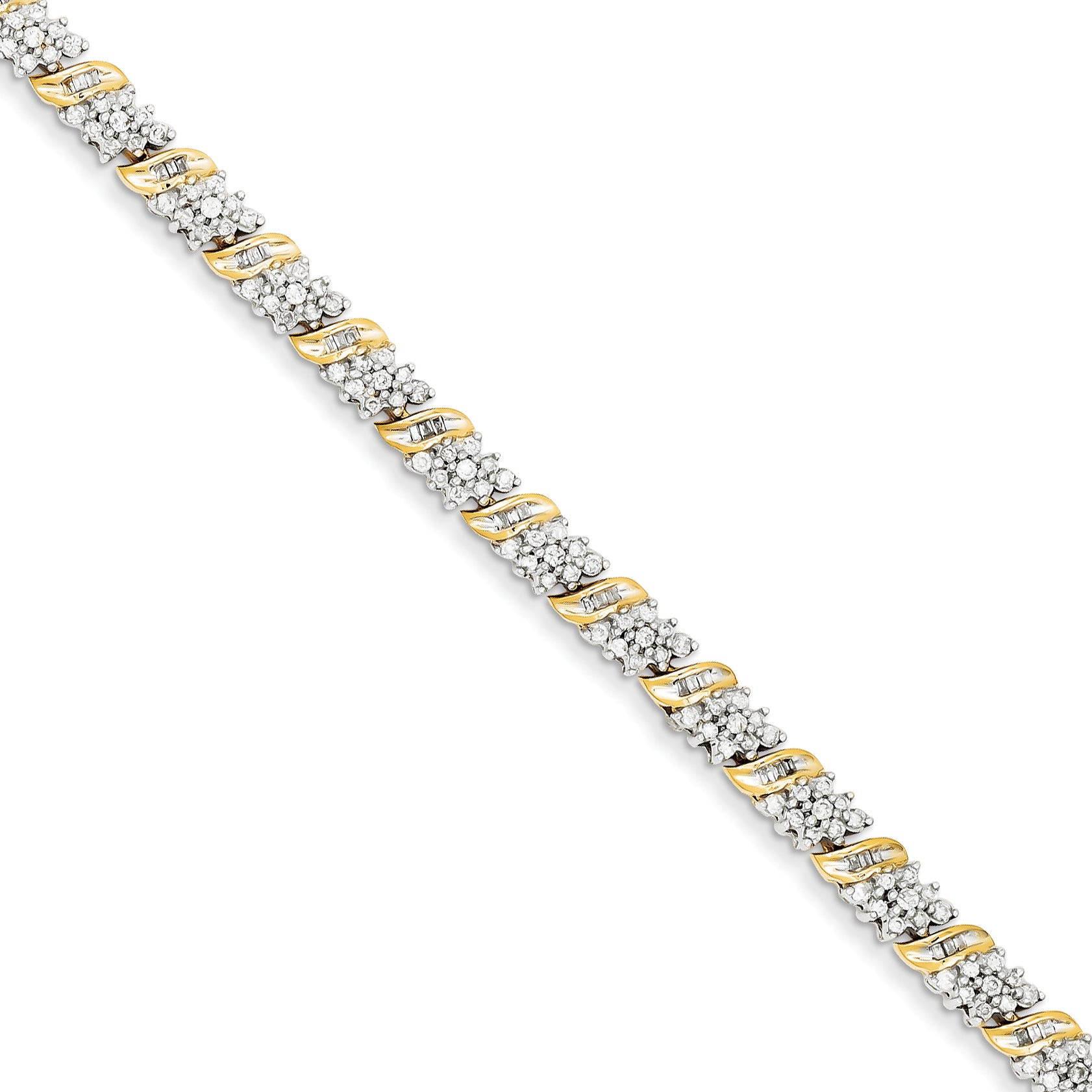 14k Diamond Bracelet