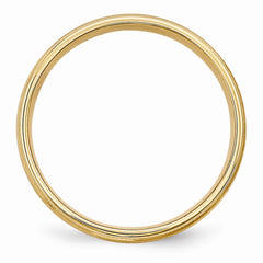 14K Yellow Gold Standard Comfort Fit Fancy Band