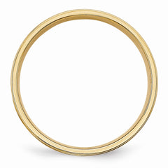 14K Yellow Gold Light Comfort Fit Fancy Band