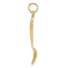 14K 3-D Table Spoon Pendant