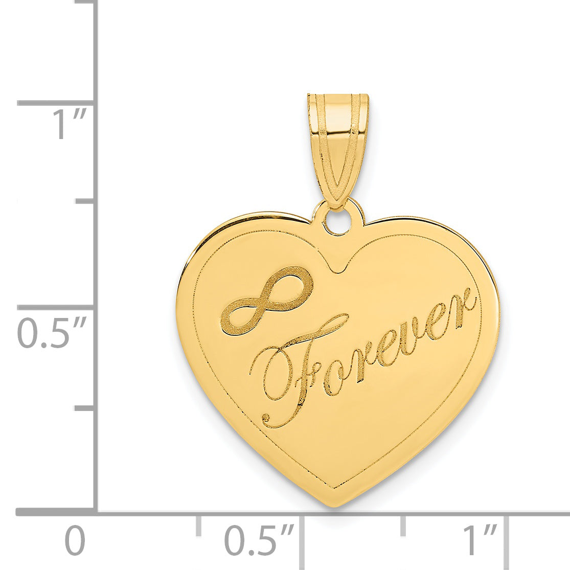 14K Laser Cut Charm