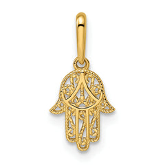 14k Hamsa Pendant