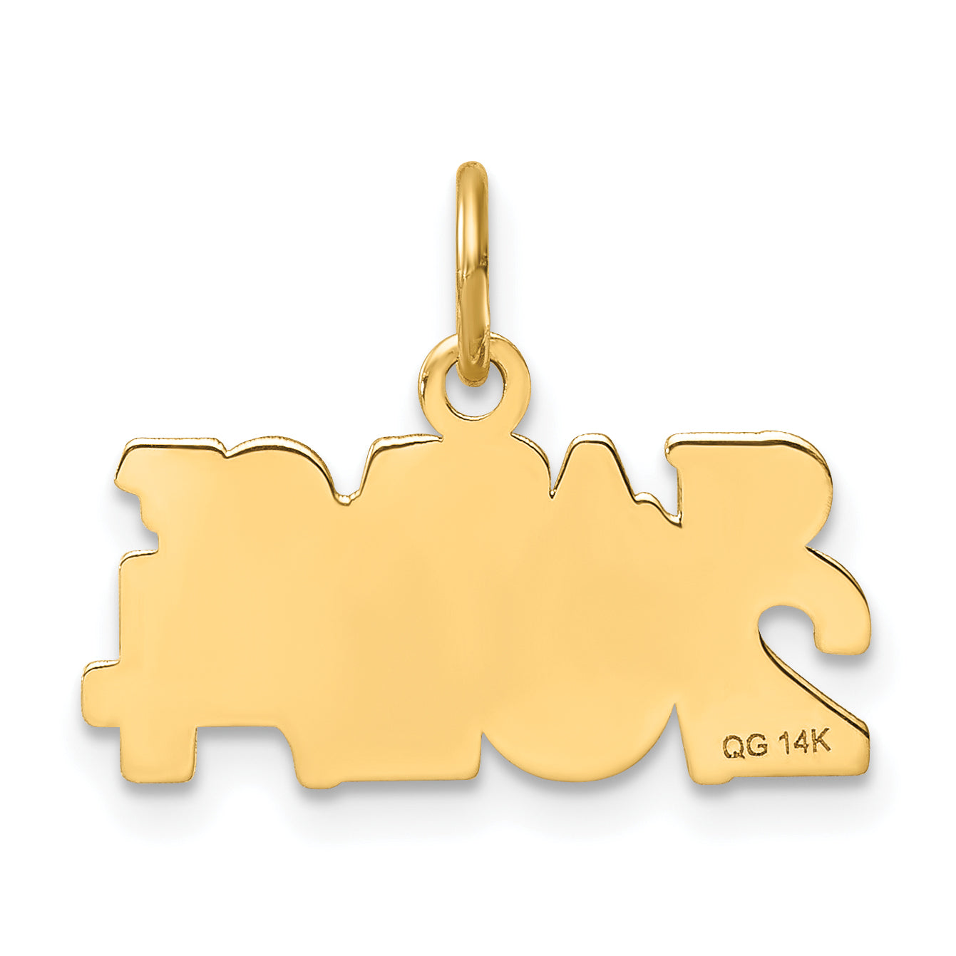 14k Polished CLASS OF 2024 Charm