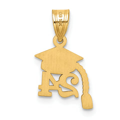 14K Graduation Cap 24 w/ Dangling Tassle Charm