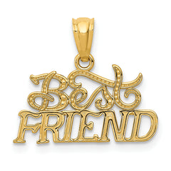 14k BEST FRIEND Pendant