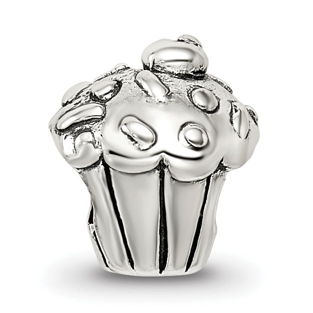 Sterling Silver Reflections Kids Cupcake Bead