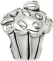 Sterling Silver Reflections Kids Cupcake Bead