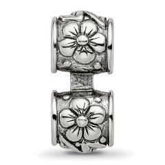 Sterling Silver Reflections Floral Connector Bead